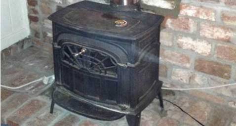 wood stove installation 